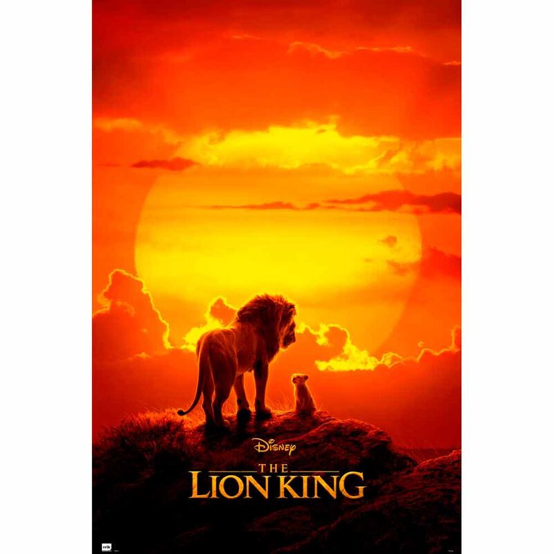 Disney The Lion King Poster da Collezione Nerdscape – Stampa Glossy 91,5x61cm