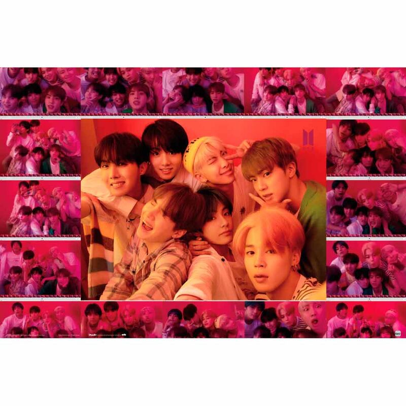 Affiche selfie de BTS