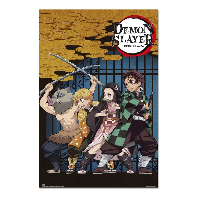 Demon Slayer Poster The House of Drums - Figura da Collezione - Nerdscape