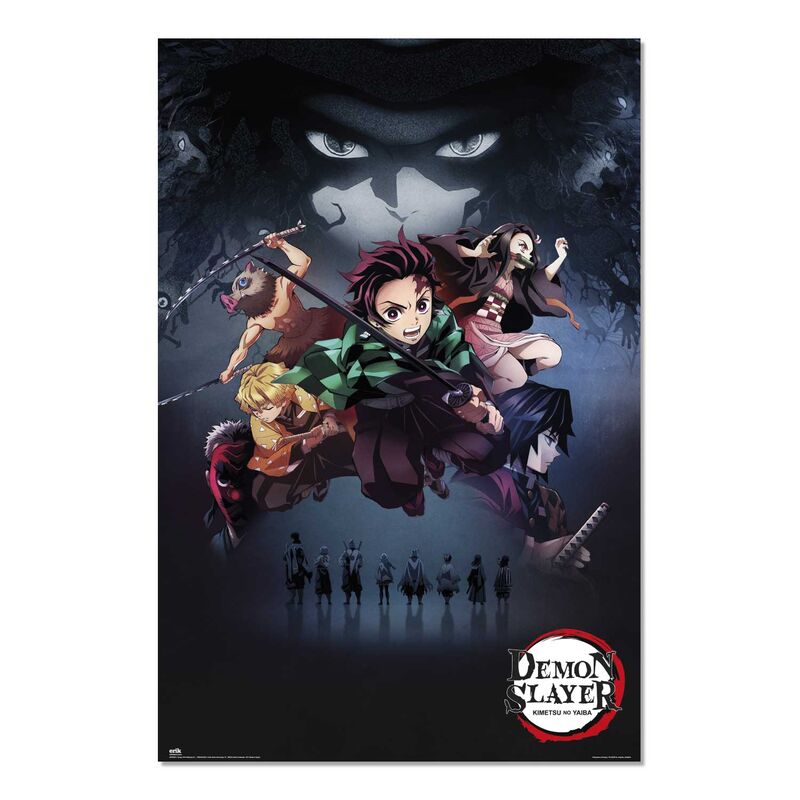 Demon Slayer Poster Kimetsu no Yaiba - Figura da Collezione - Nerdscape