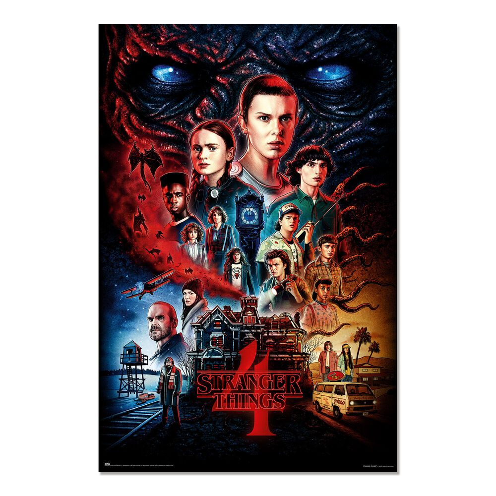 Affiche de la maison de Stranger Things