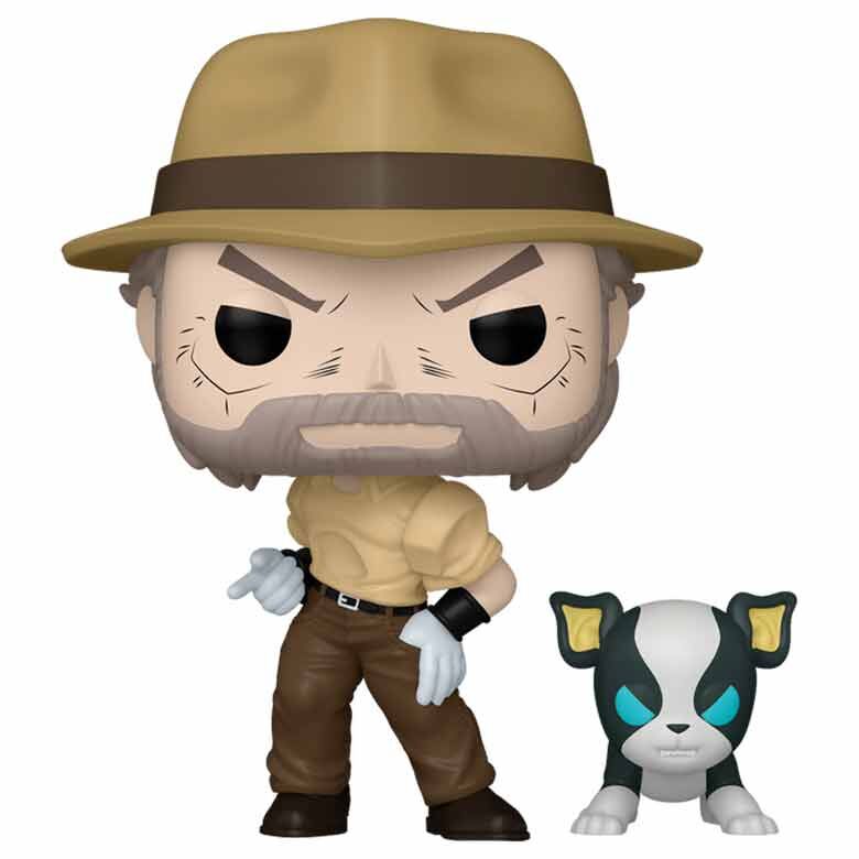 Funko Pop! Jojo's Bizarre Adventure Joseph Joestar con Iggy - Figura da Collezione Vinyl