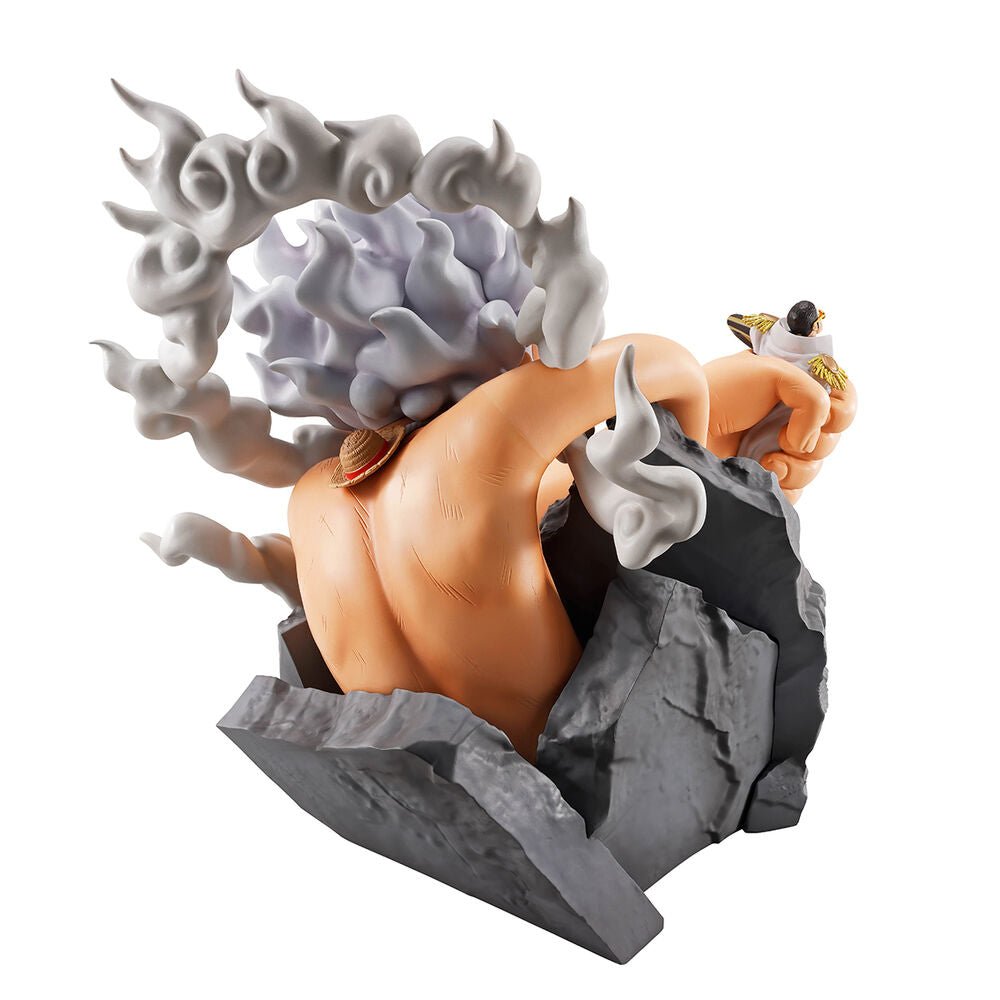 One Piece Monkey D Luffy Gear 5 vs Borsalino Burst of Energy Ichibansho figure 22cm - Nerdscape