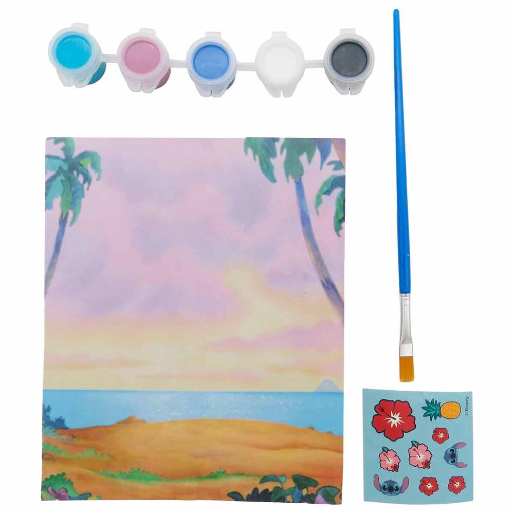 Figurine lumineuse Disney Stitch à peindre soi-même