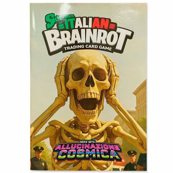 Italian Brainrot Series 2 Allucinacion Cosmica Album + Pack of 7 collectible cards - Nerdscape