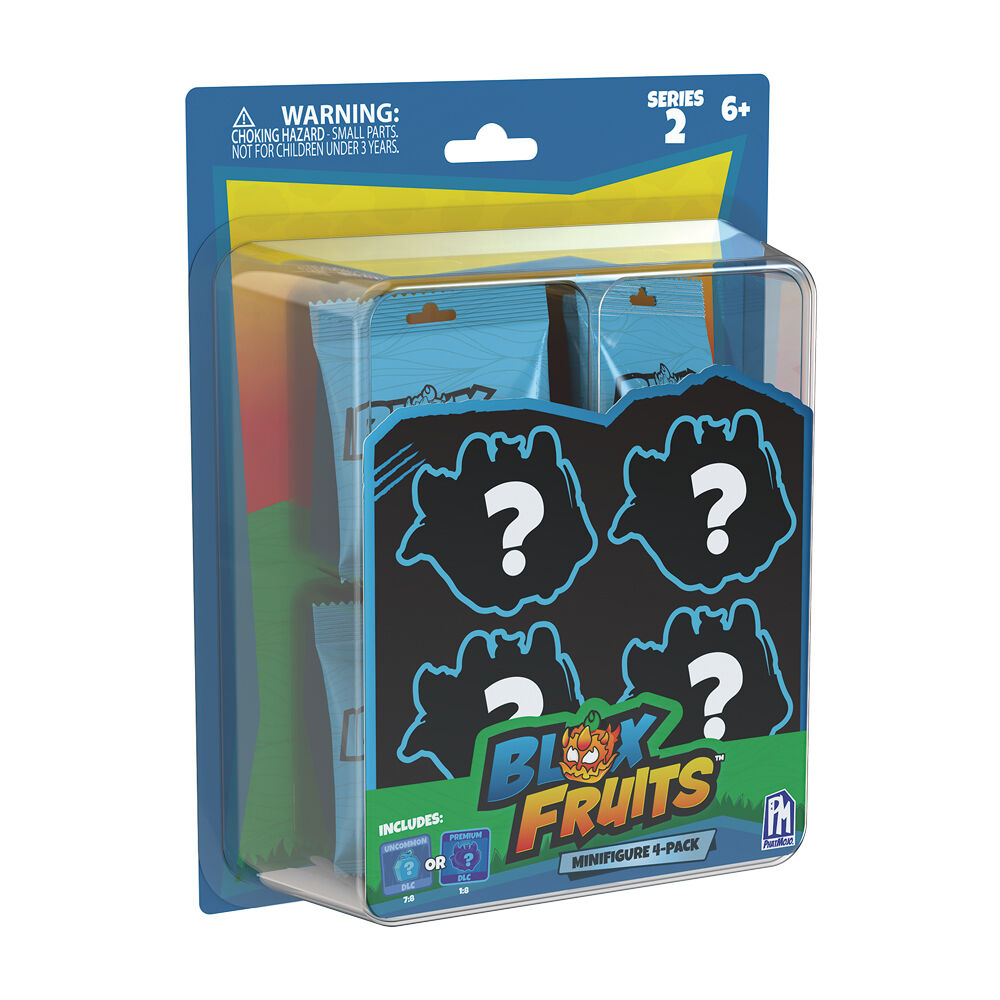 Blox Fruits, pack de 4 figurines surprises