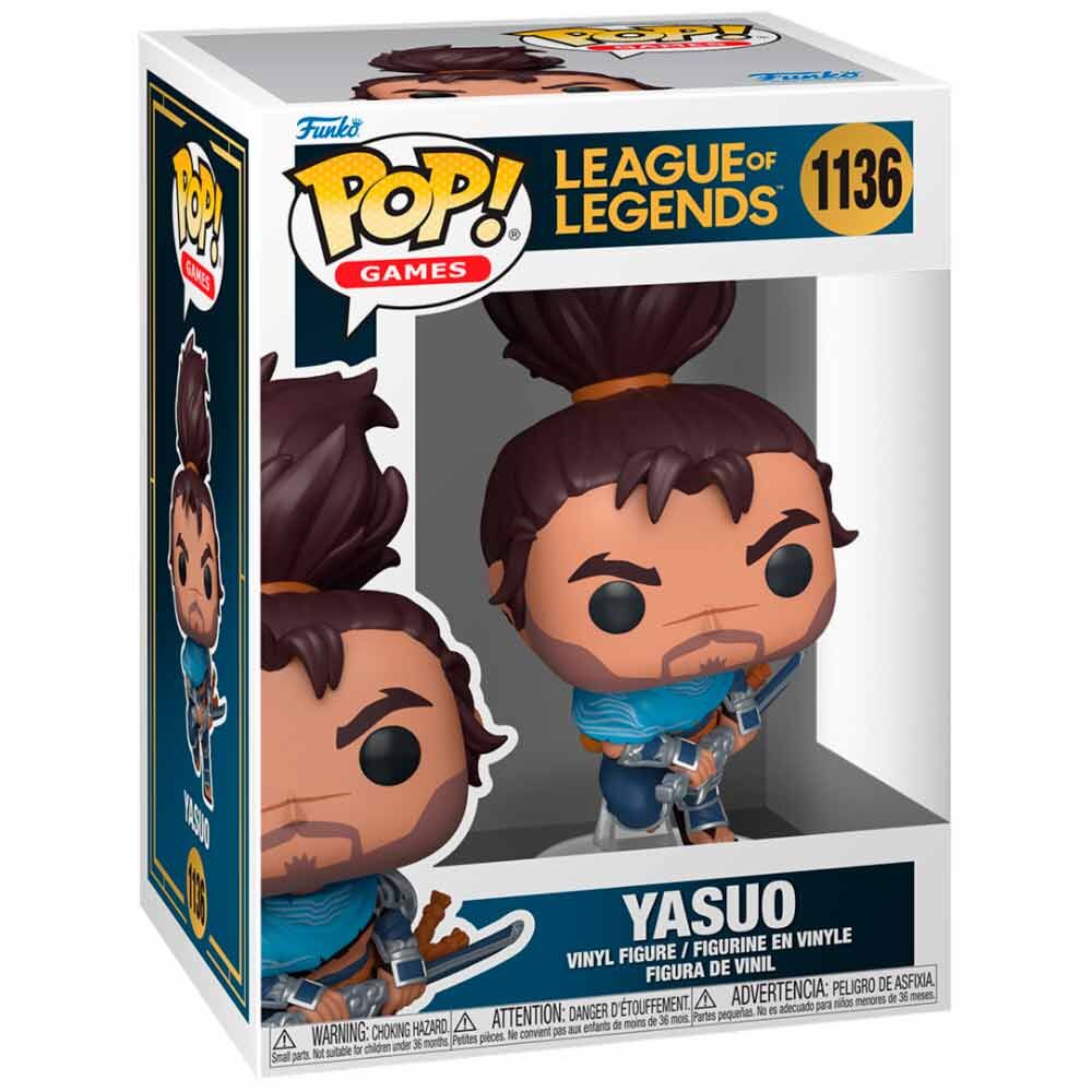 Funko Pop! League of Legends Yasuo - Figura da Collezione Vinyl