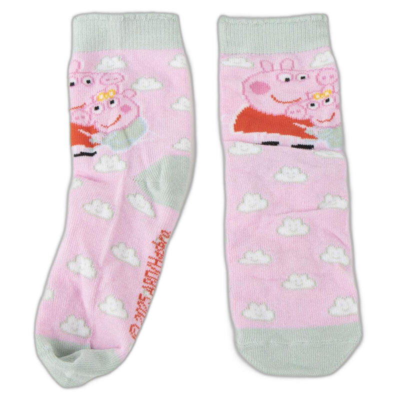 Tirelire Peppa Pig et 4 paires de chaussettes