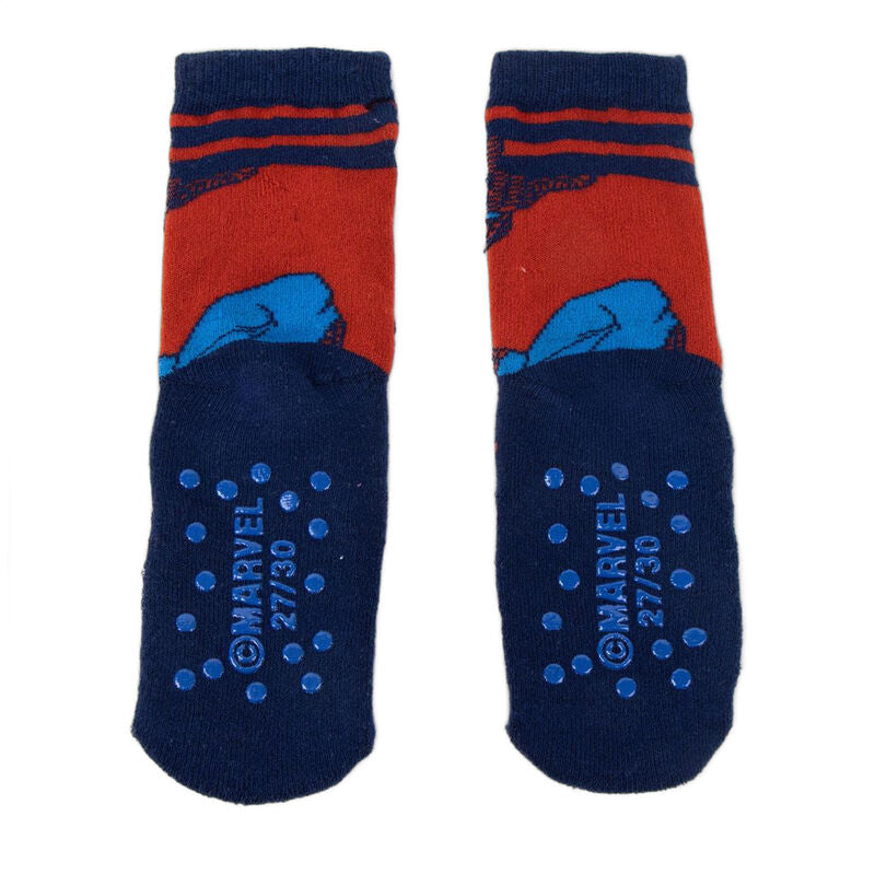 Chaussettes antidérapantes assorties Marvel Spiderman
