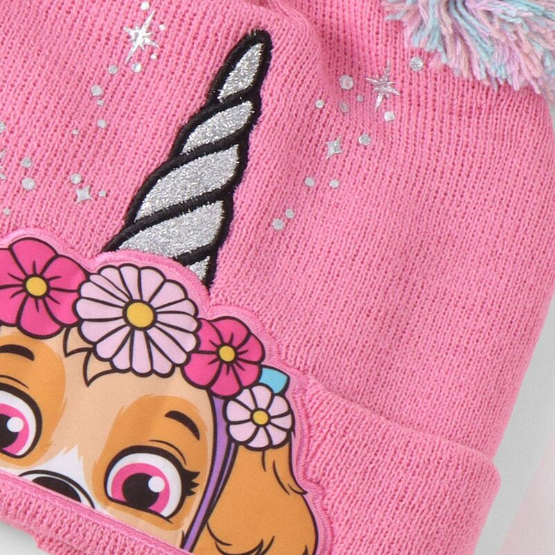 Paw Patrol Skye winter set snood hat gloves