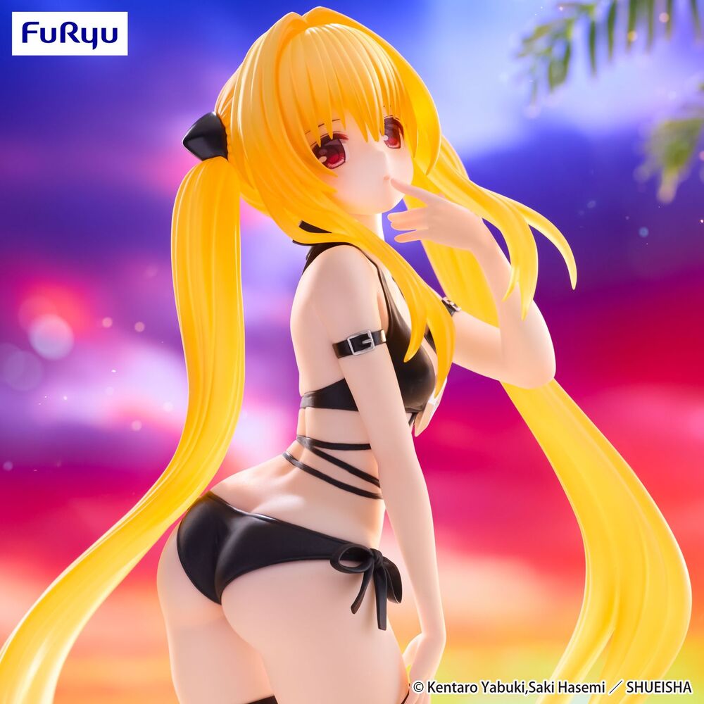 To Love Ru Darkness Konjiki No Yami Trio-Try-It figure 19cm