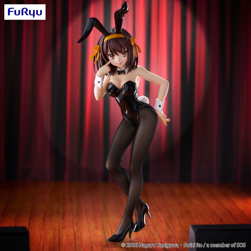 La Mélancolie de Haruhi Haruhi Suzumiya Figurine Bicute Bunnies 26 cm