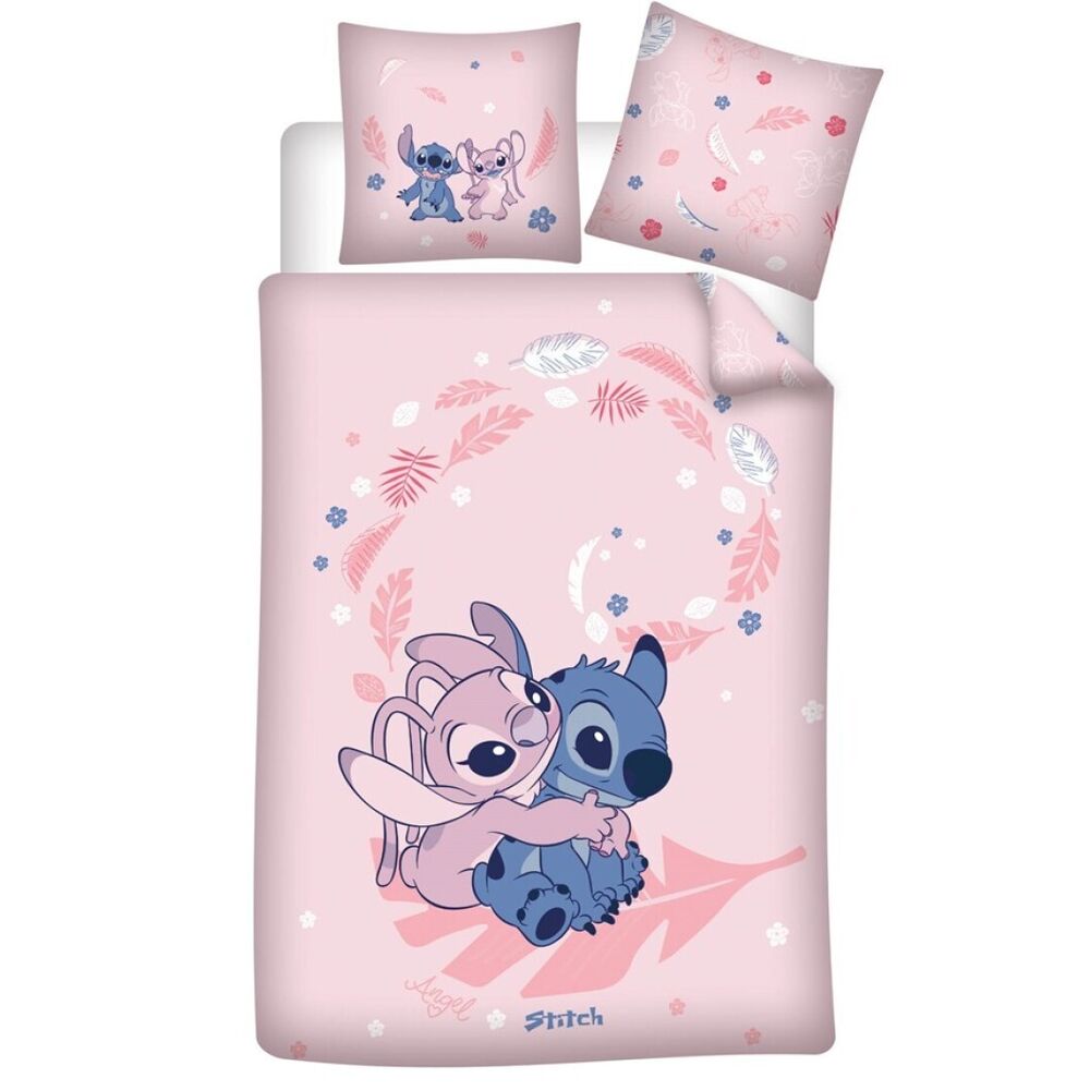 Disney Stitch & Angel polycotton duvet cover bed 90cm