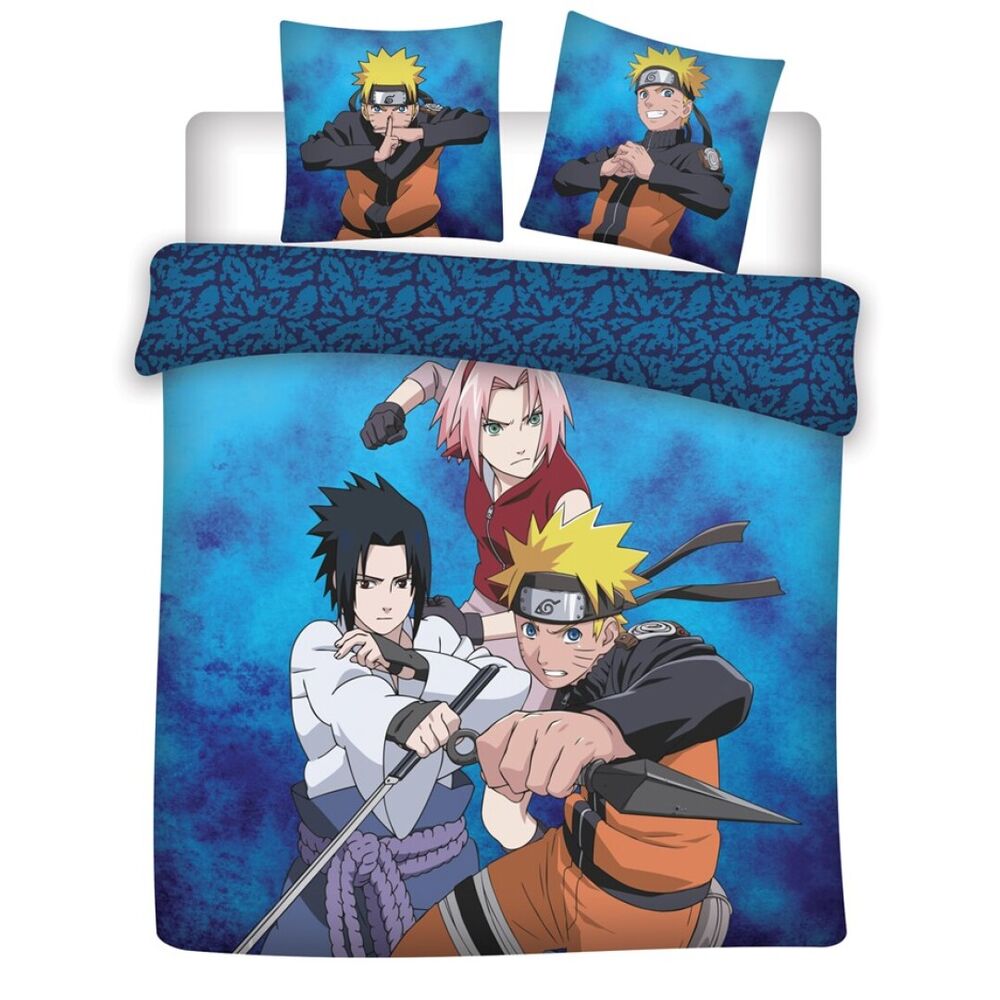Naruto shippuden cotton duvet cover bed 135cm