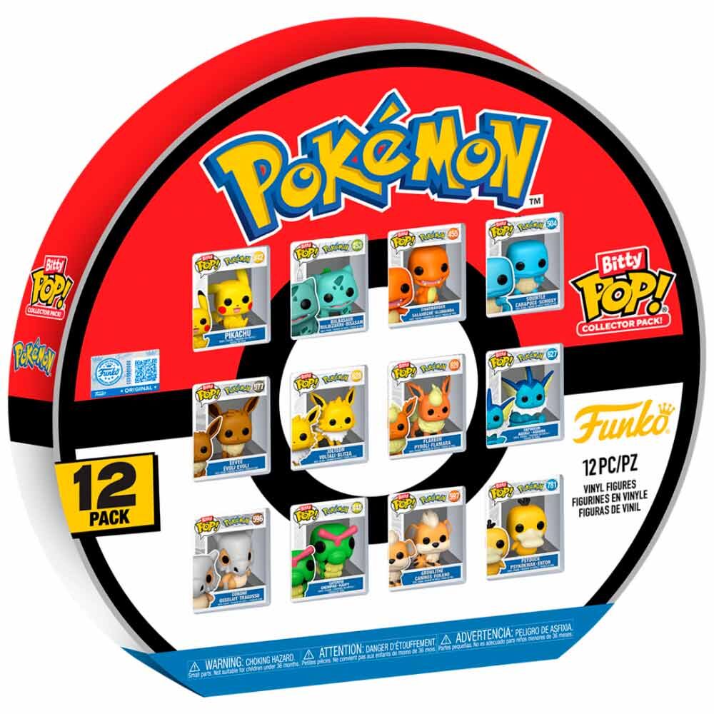 Figurines Bitty POP Pokémon en lot multiple