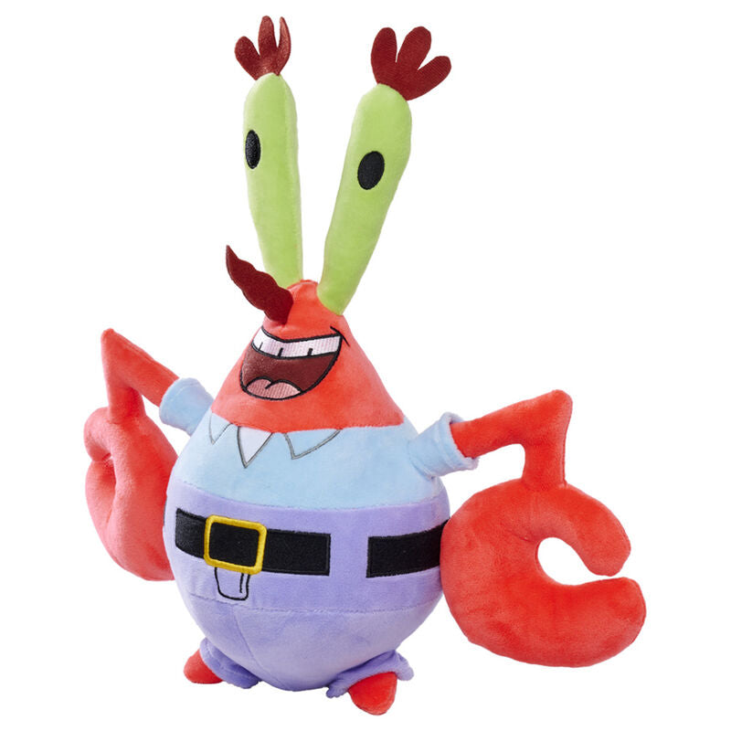 Peluche Bob l'éponge et M. Crabe, 35 cm