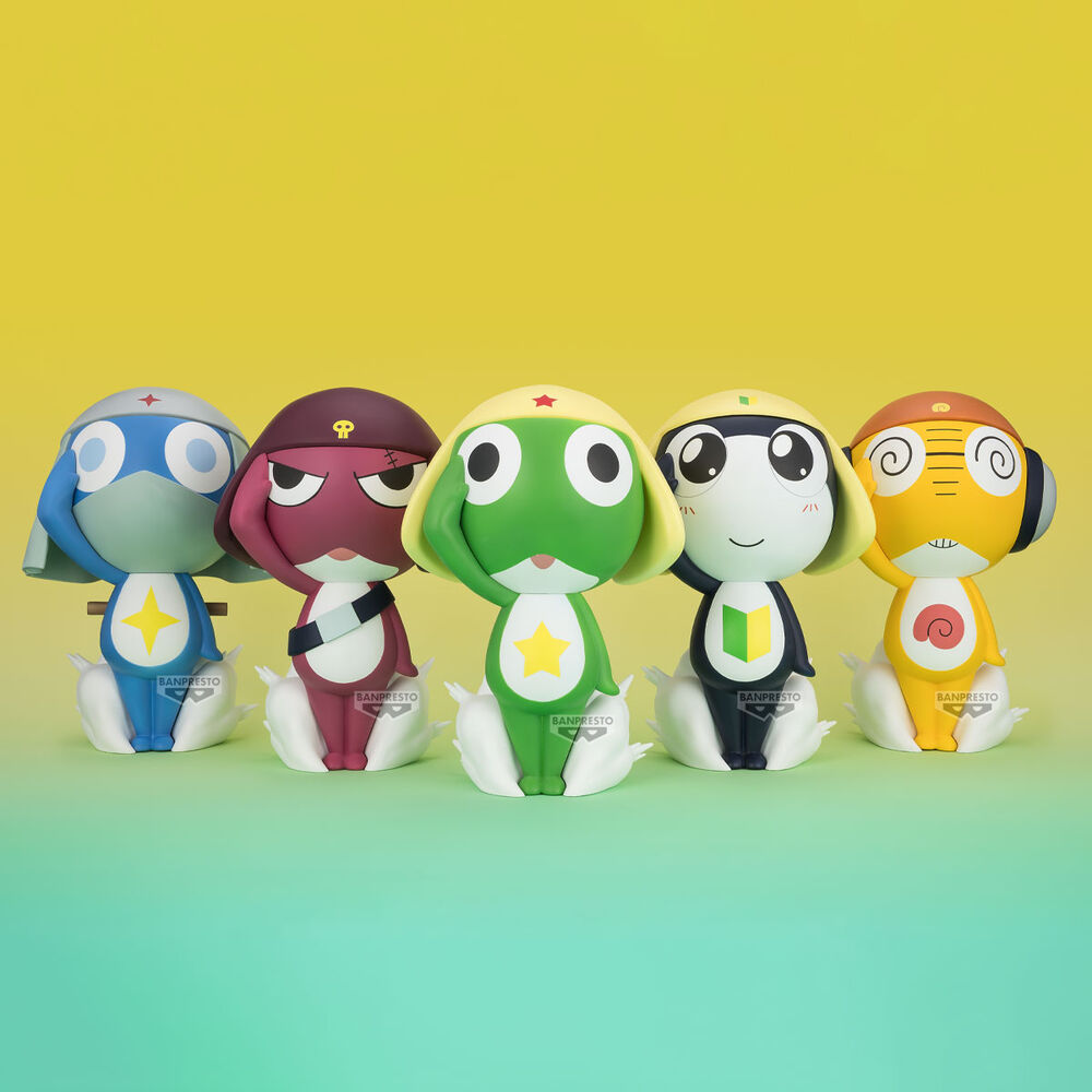 Le sergent. Figurine Keroro Dororo 18cm