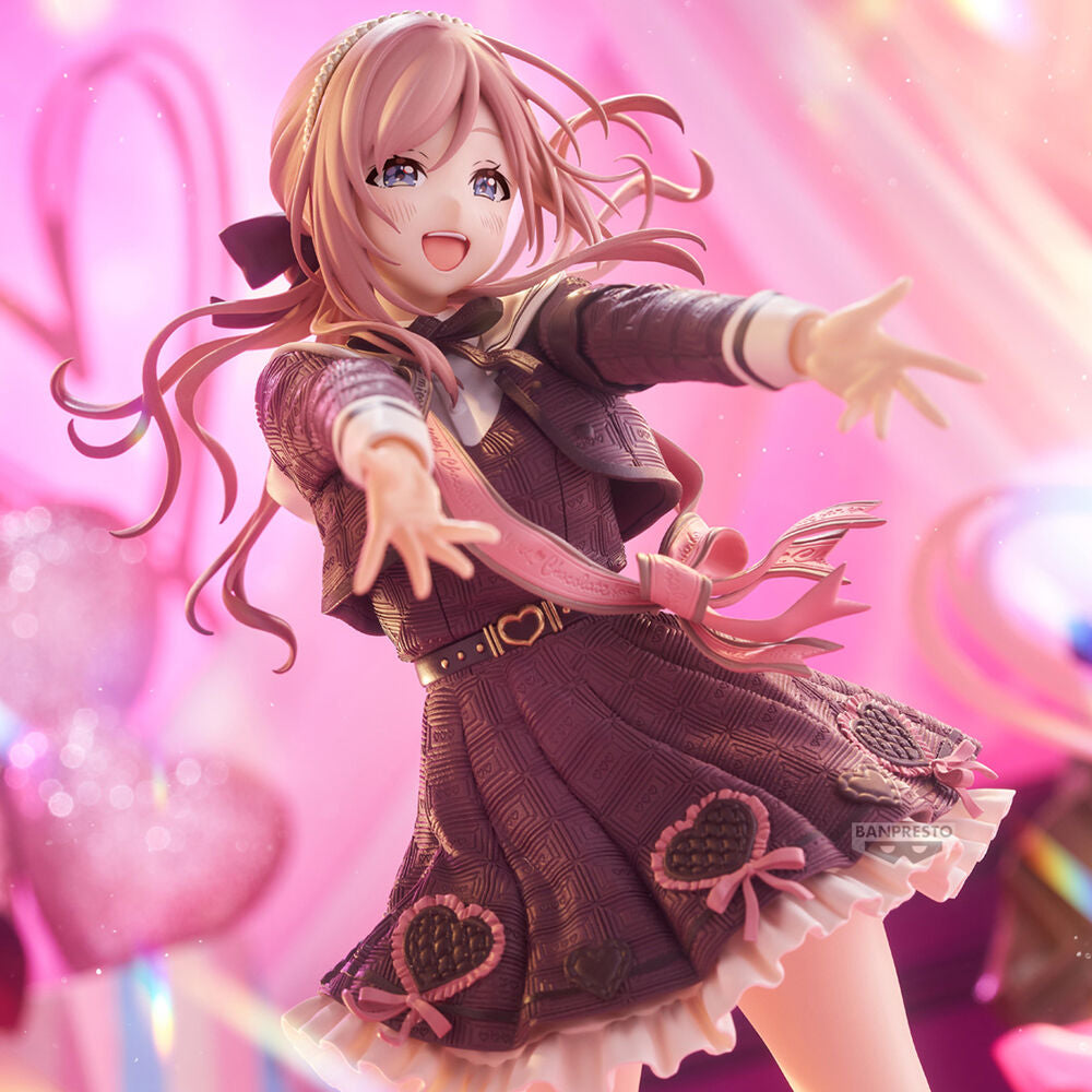 Figurine Idolm@ster Gakuen Rinami Himesaki Sweet Moment de 21 cm