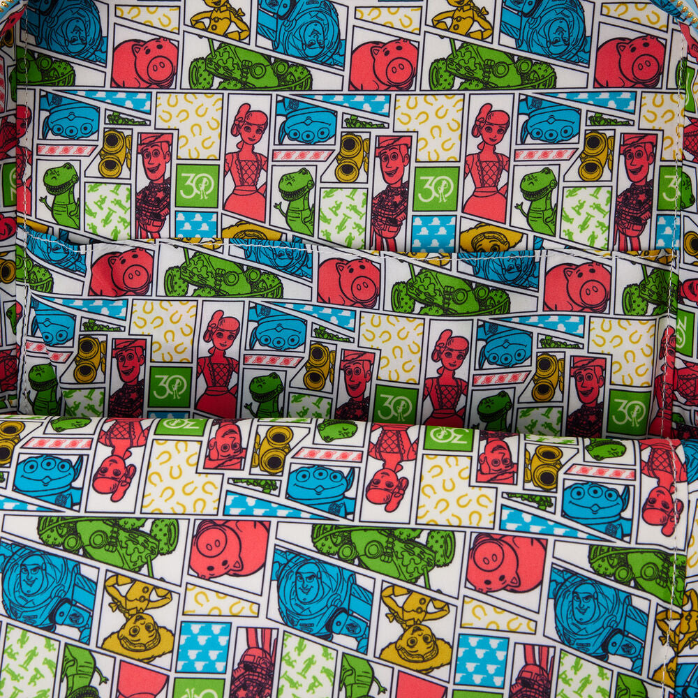 Sac à dos Loungefly Disney Pixar Toy Story 30e anniversaire Woody 28 cm