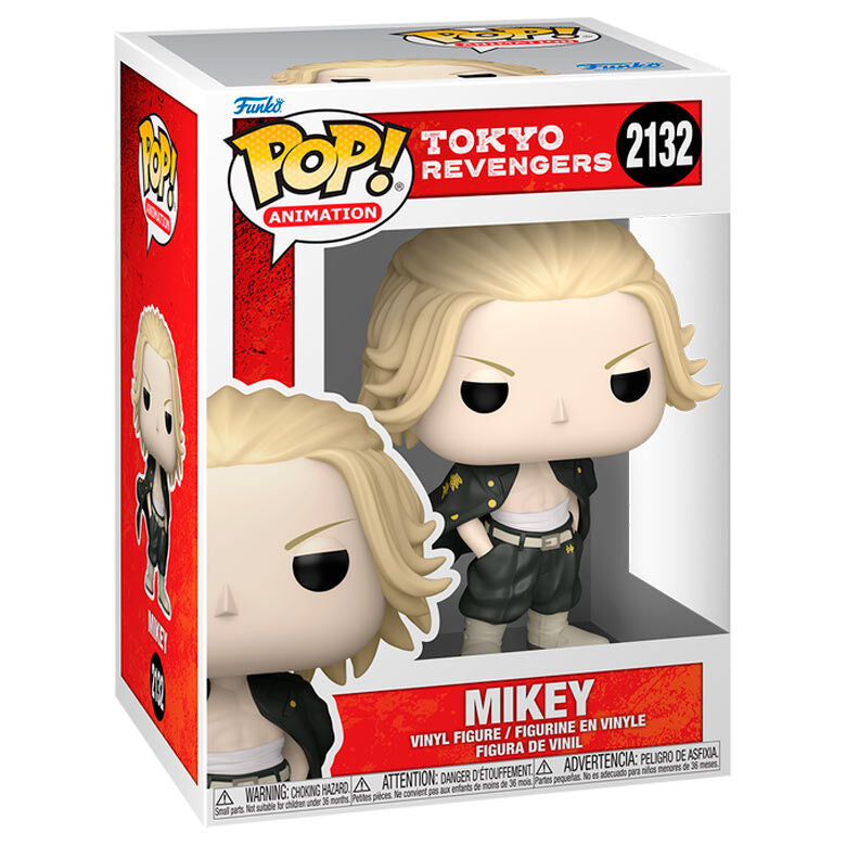 Funko Pop! Tokyo Revengers Mikey - Figura da Collezione Vinyl