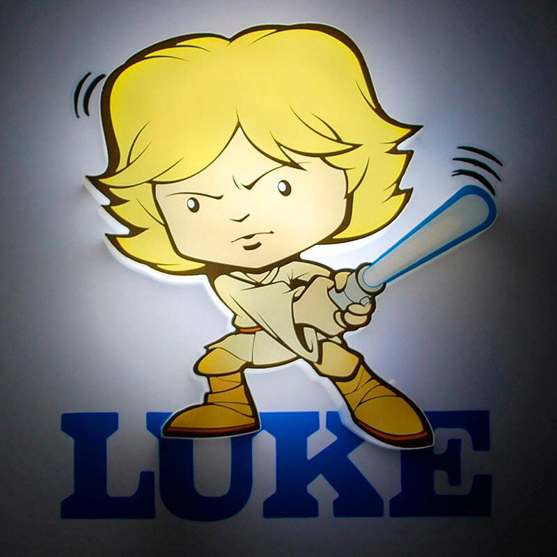Star Wars Luke Skywalker 3D Light FX mini lamp