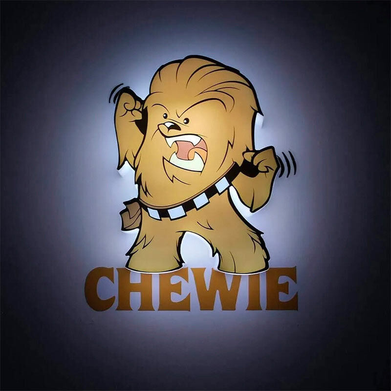 Star Wars Chewie 3D Light FX mini lamp