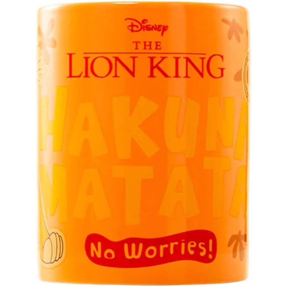 Disney The Lion King Mug with teddy bear cover 440ml Nerdscape