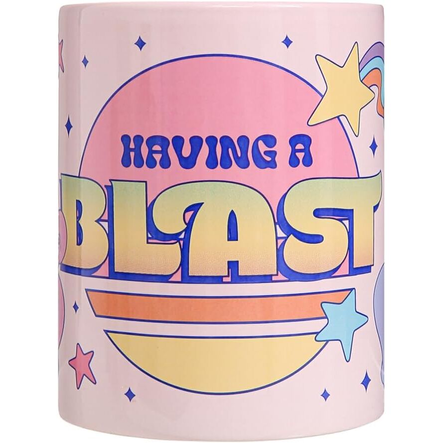 Mug Disney Angel & Stitch avec couvercle ours en peluche 440 ml