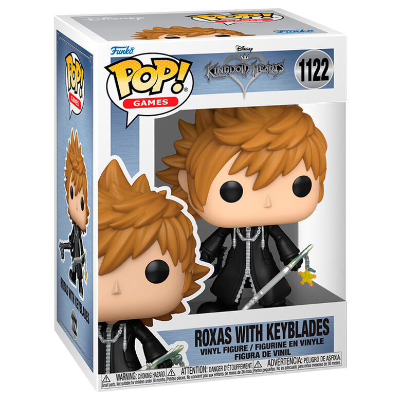 Figurine POP Kingdom Hearts Roxas avec Keyblades