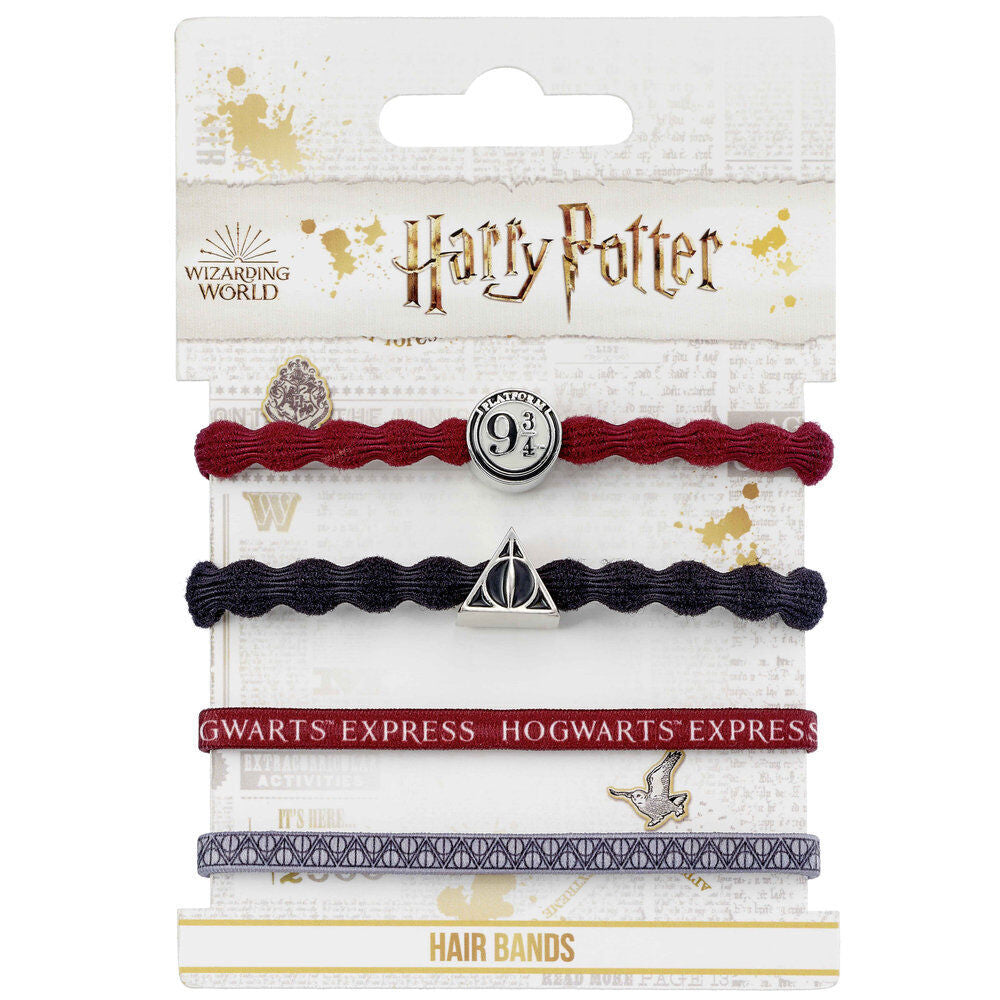 Harry Potter Platform 9 3/4 pack 4 hair bands