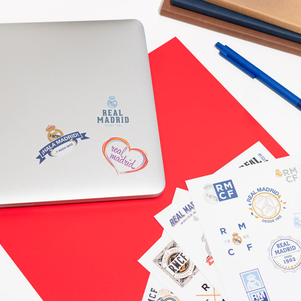 Real Madrid Adesivi Reutilizzabili - Figura da Collezione - Nerdscape