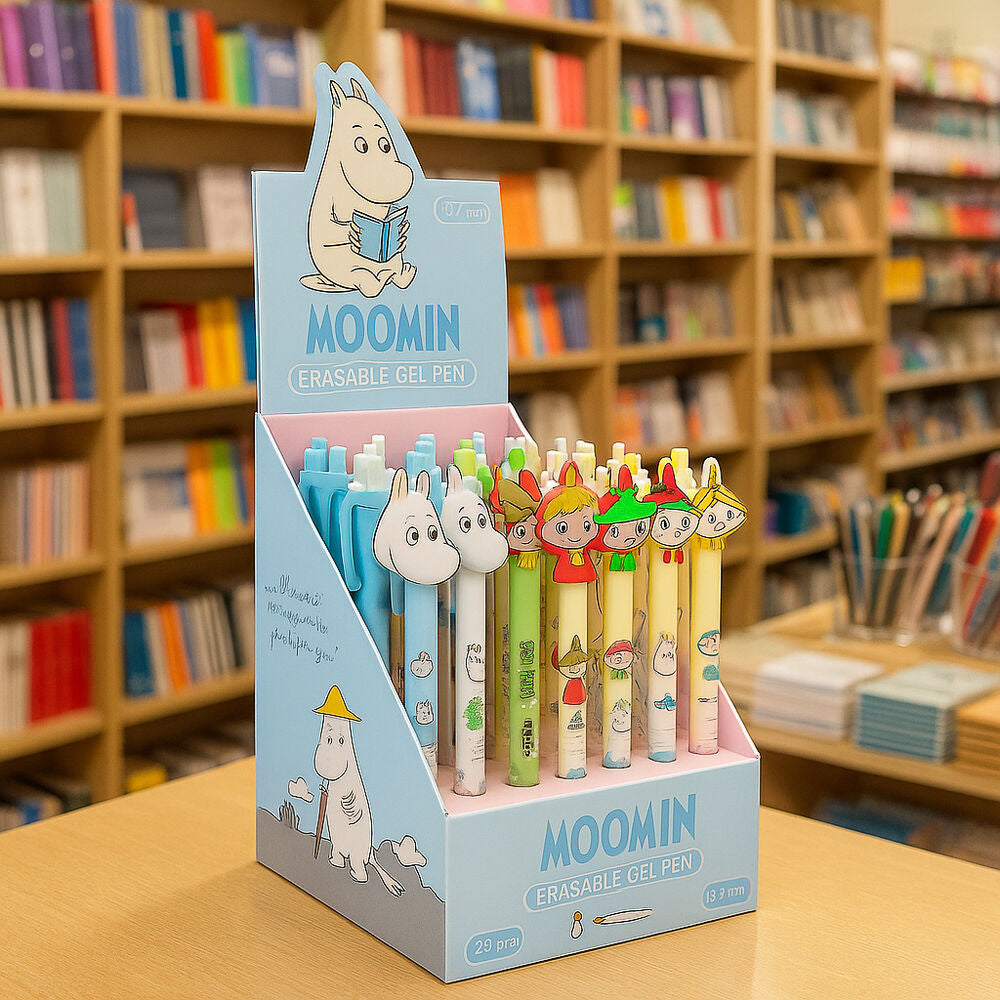 Moomin assorted Erasable gel pen