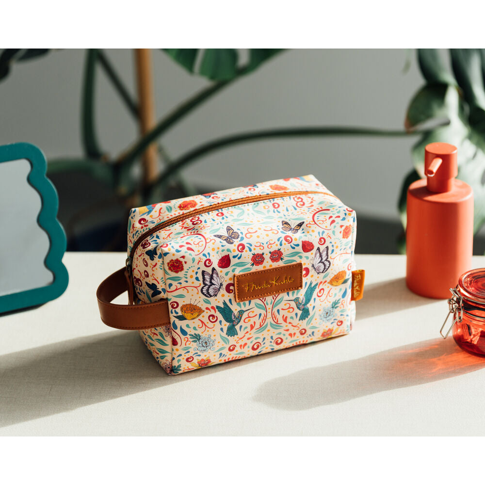 Frida Kahlo Long Live Life vanity case