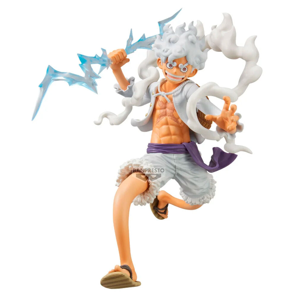 Figurine One Piece Monkey D. Luffy Gear 5 Grandista 25 cm