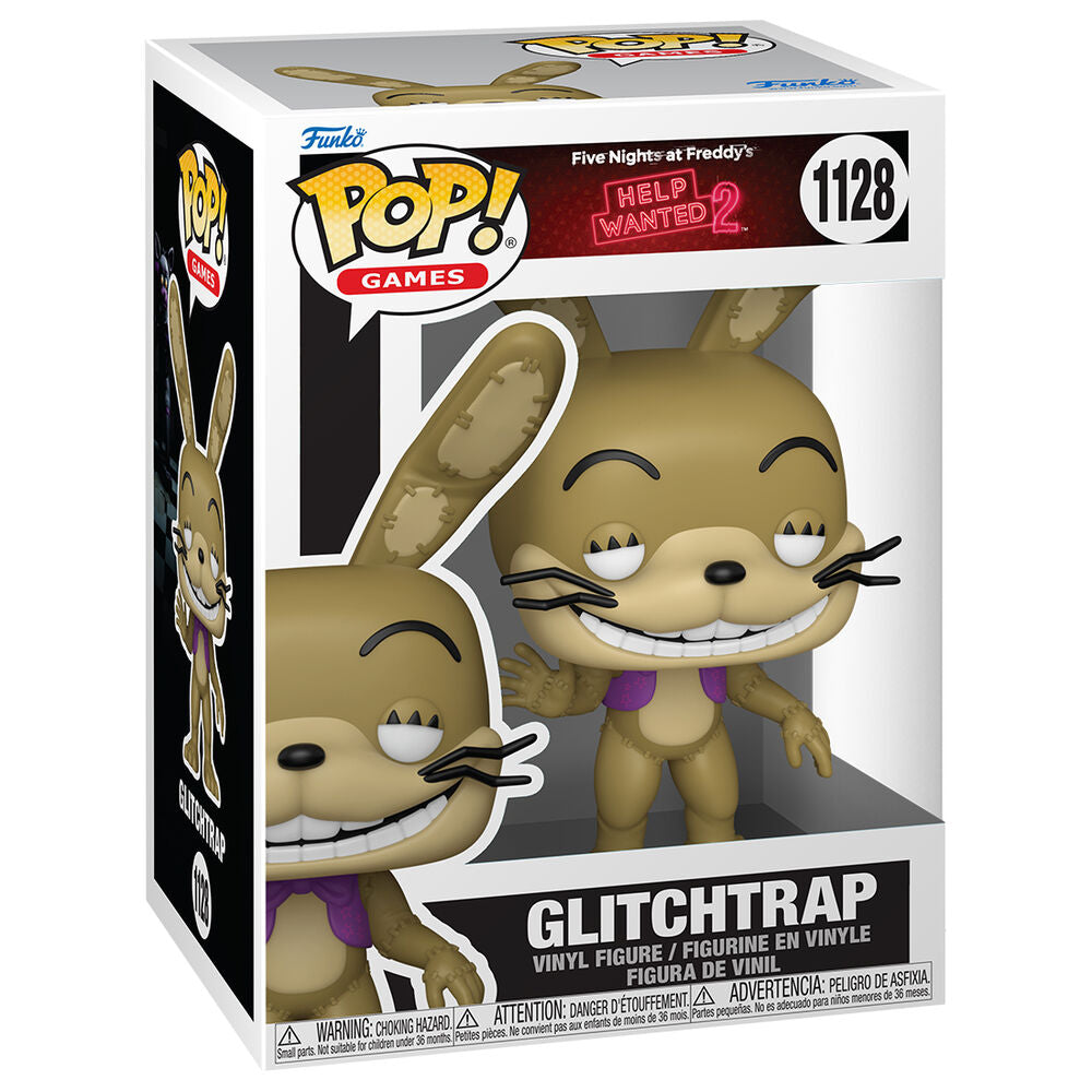 Funko Pop! Five Nights at Freddy's Help Wanted 2 Glitchtrap - Figura da Collezione Vinyl