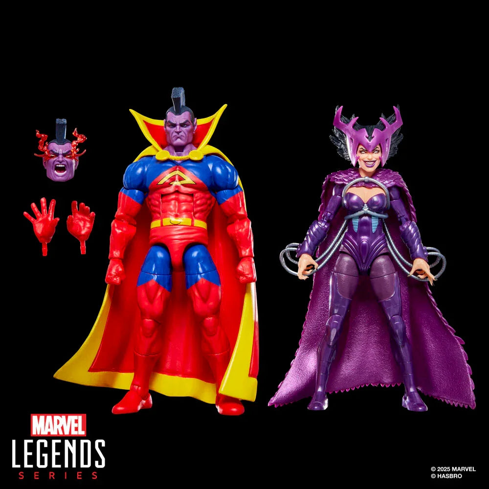 Coffret Marvel Legends Series X-Men Deathbird et Gladiator (2 figurines de 15 cm)