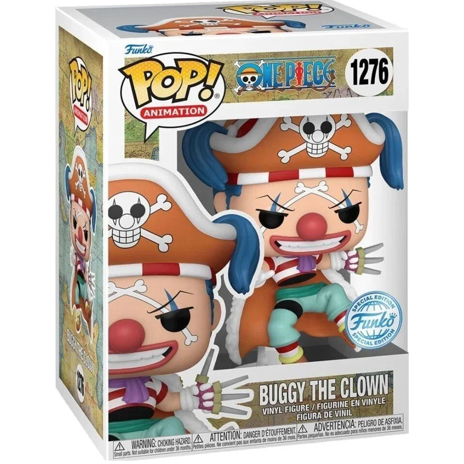 POP figure One Piece Buggy the Clown Exclusive Nerdscape