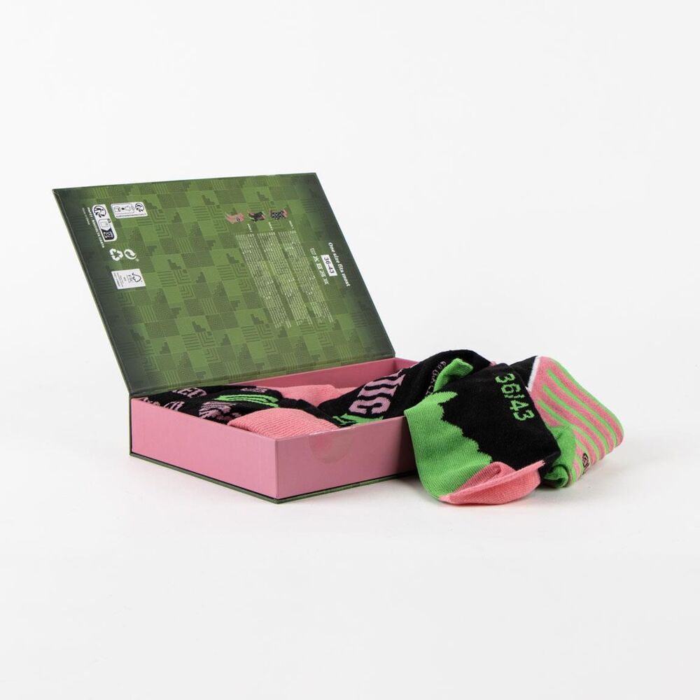 Wicked pack 3 adult socks