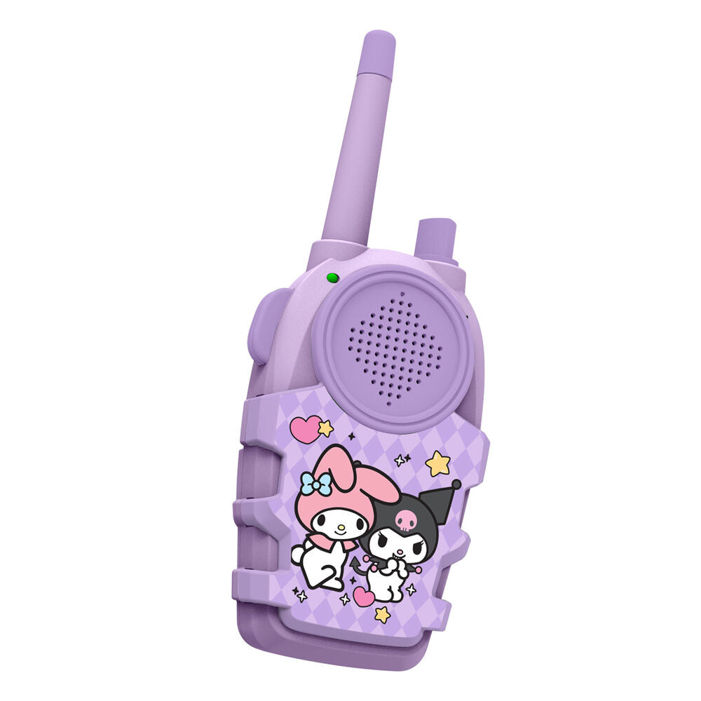 Ensemble talkie-walkie Hello Kitty Kuromi