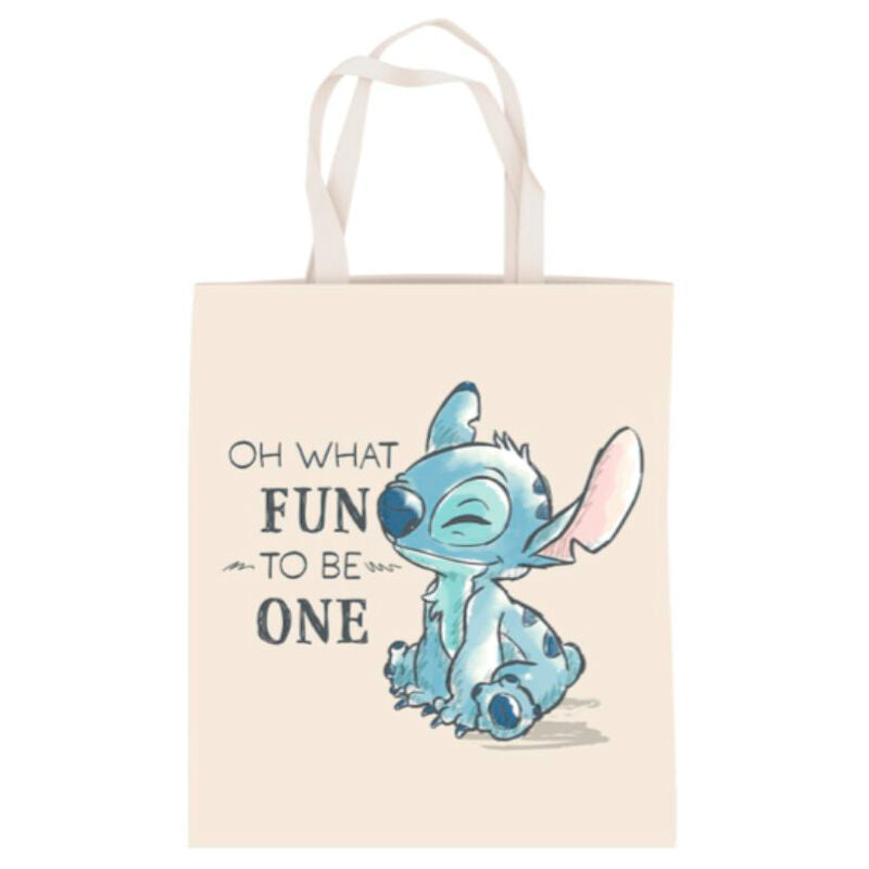 Disney Stitch Fun To Be One shopping bag