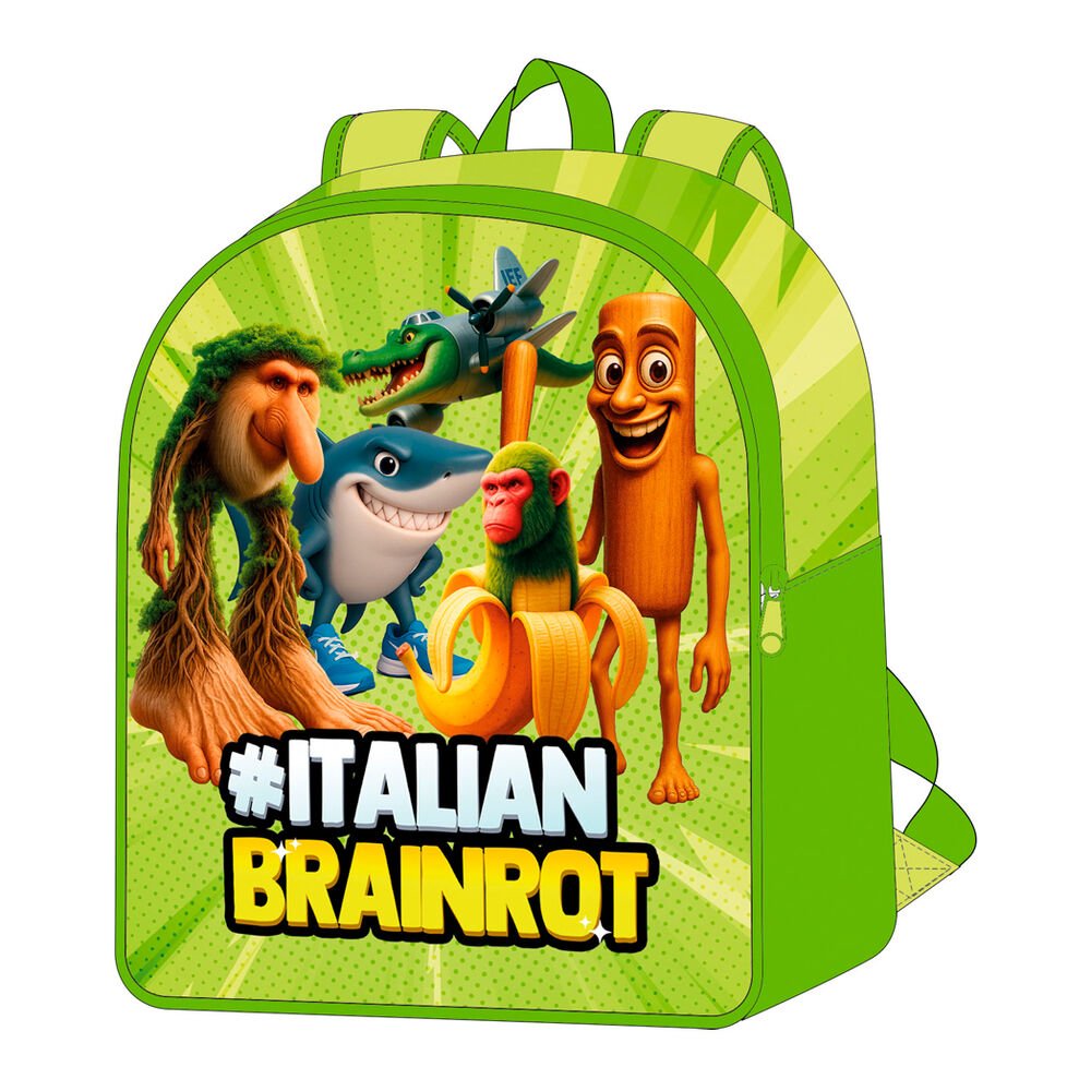 Italian Brainrot backpack 28cm - Nerdscape