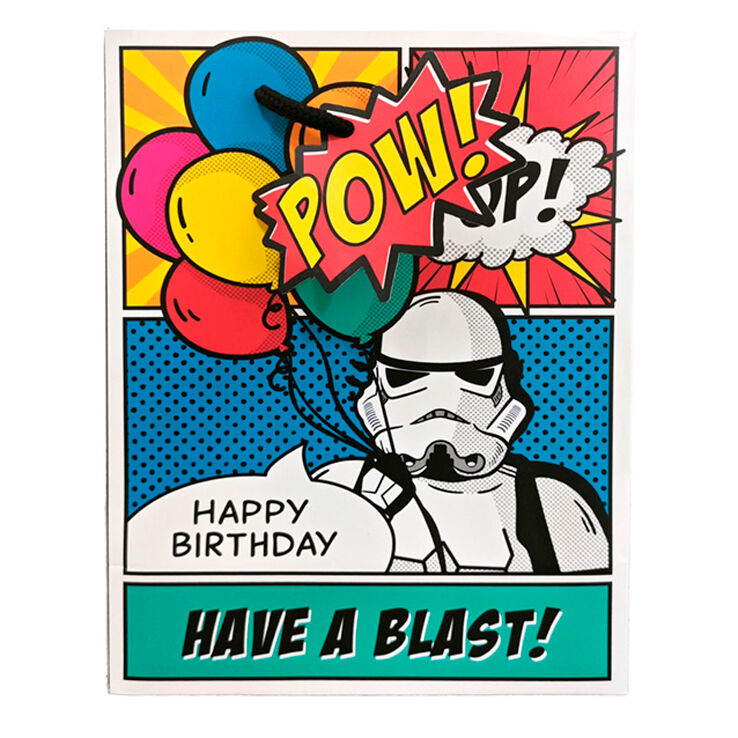 Star Wars The Original Stormtrooper Comic Strip assorted medium gift bag