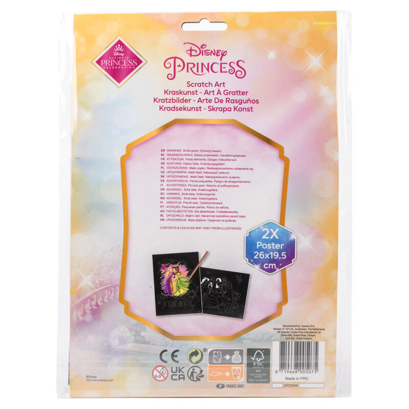 Disney Princess scratching set