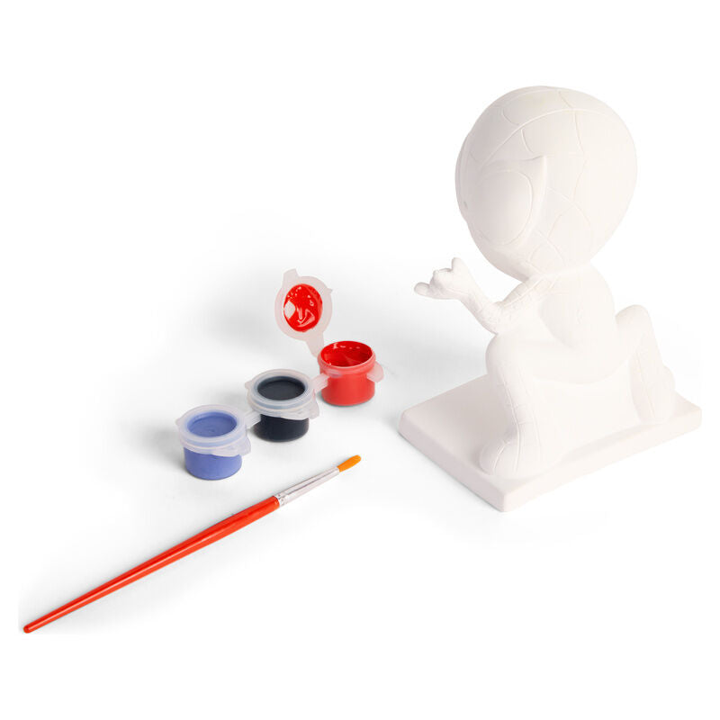 Figurine en plâtre de Spiderman Marvel à peindre