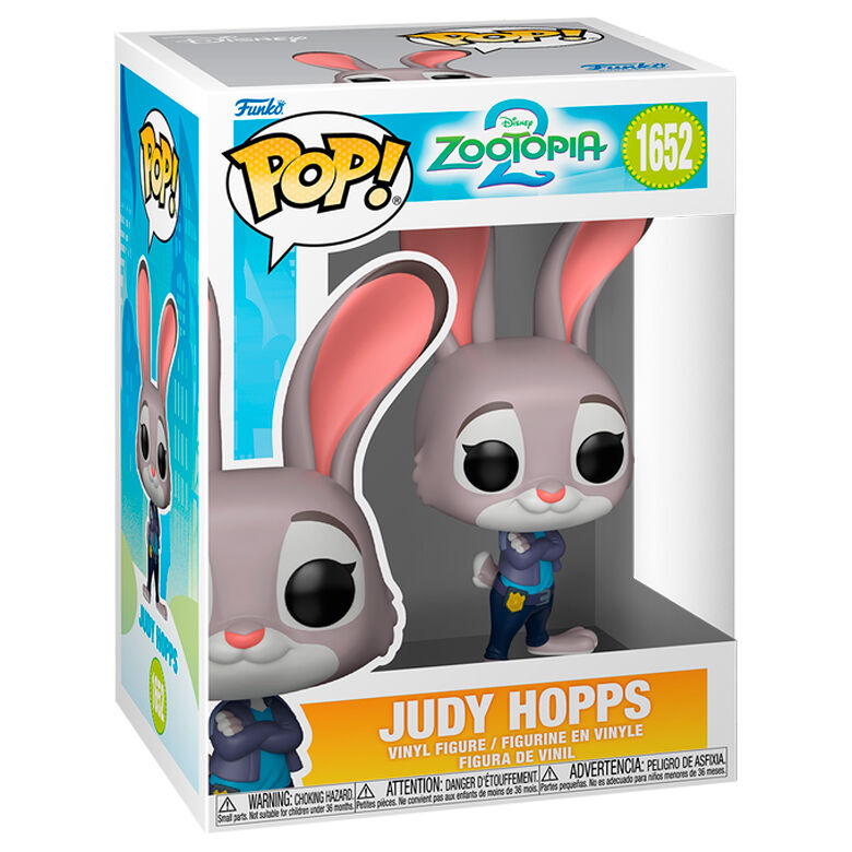 Funko Pop! Disney Zootopia 2 Judy Hopps - Figura da Collezione Vinyl