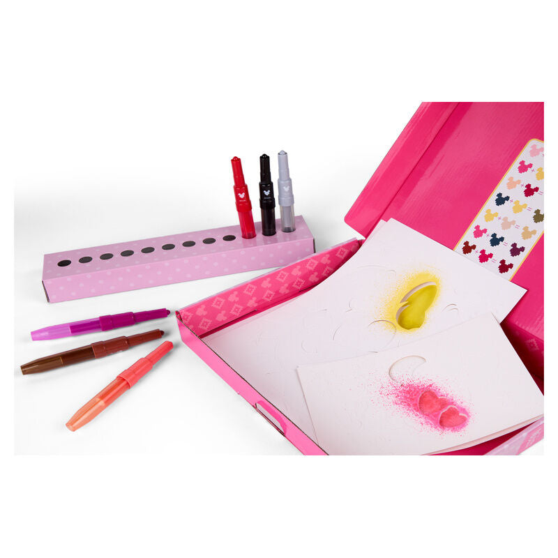 Kit aérographe et pochoirs Minnie Disney
