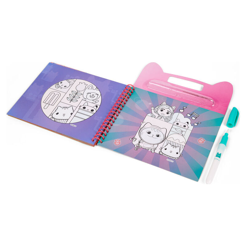 Gabbys Dollhouse Magic water painting book