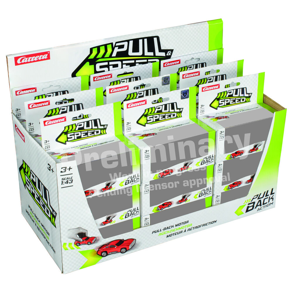 Ford Mustang 67 assorted pull back car