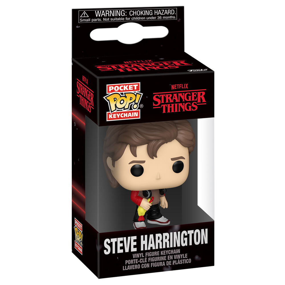 Porte-clés Pocket POP Stranger Things 5 - Steve Harrington