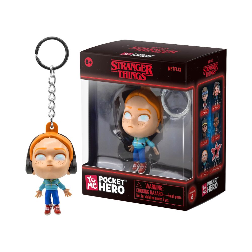 Figurines porte-clés assorties Stranger Things
